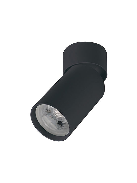 Zambelis Lights Μονό Σποτ με Ντουί GU10 σε Μαύρο Χρώμα S124 - μικρογραφία 3